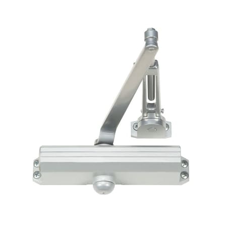 Norton Door Controls 1601H696 Adjustable Hold Open Medium Duty Surface Mounted Door Closer with Sex Nuts Gold 1601H696